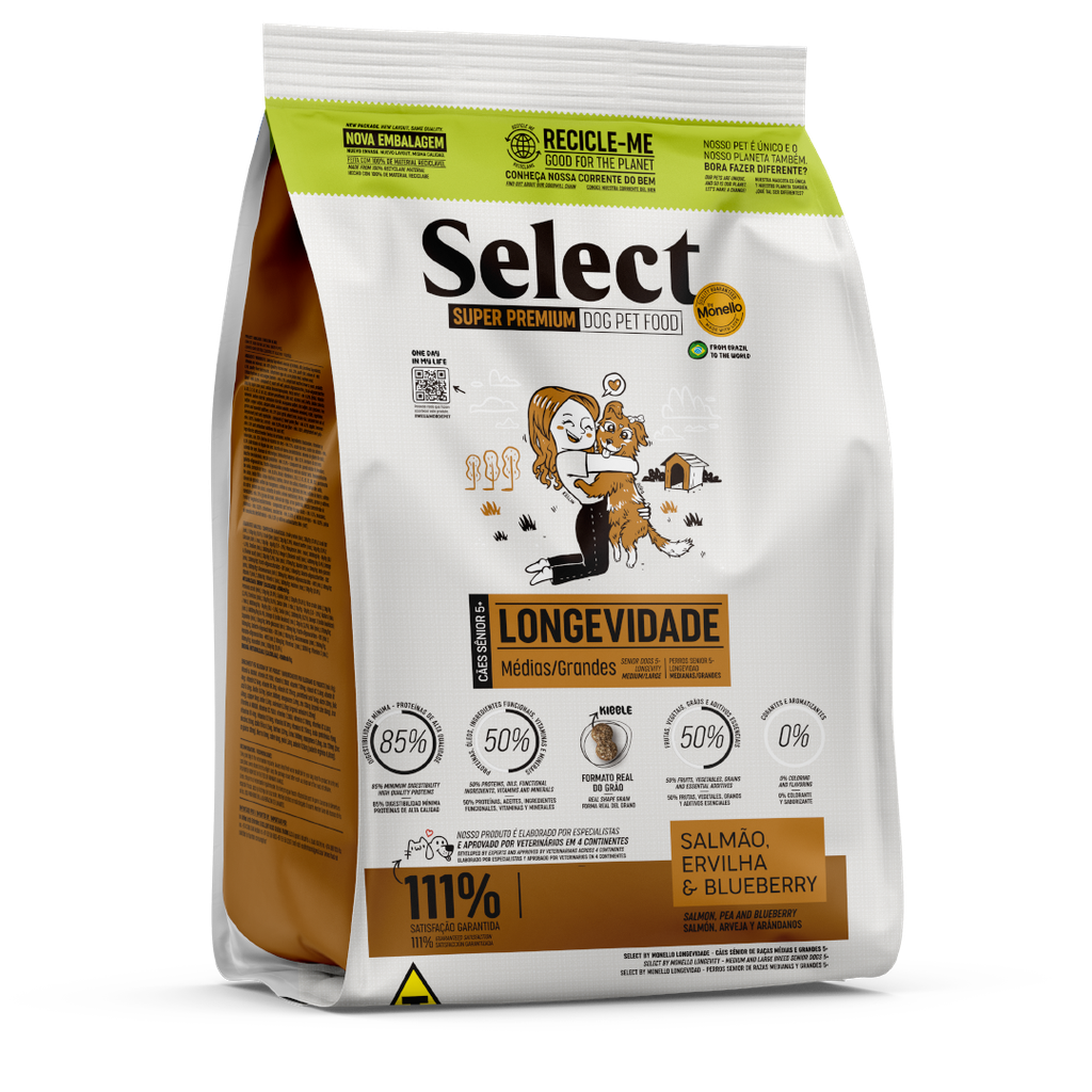 MONELLO DOG TRADICIONAL ADULTO 15 KG (BLANCO,MOSTAZA)