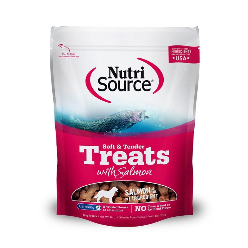 NUTRISOURCE SOFT & TENDER SALMON TREATS
