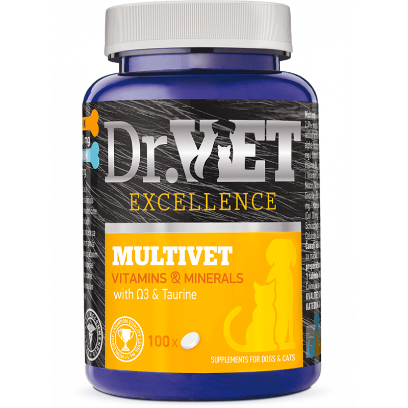 DR. VET MULTIVET 100 TABS 