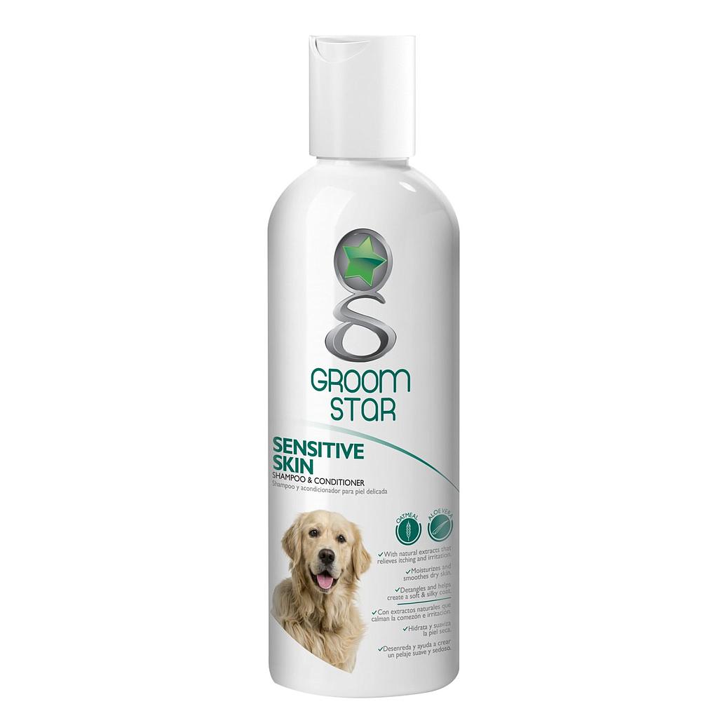 SHAMPOO GROOM STAR AVENA Y ALOE 480 ML 