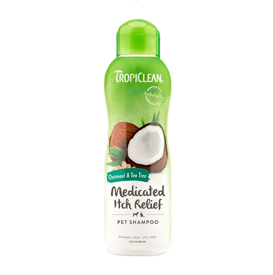 SHAMPOO TROPICLEAN MEDICADO AVENA & COCO
