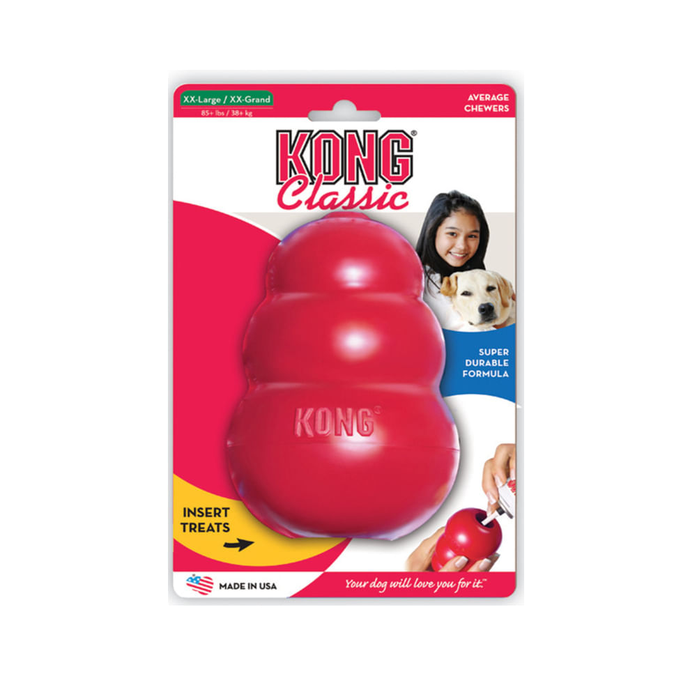 JUGUETE KONG CLASSIC ROJO MEDIUM