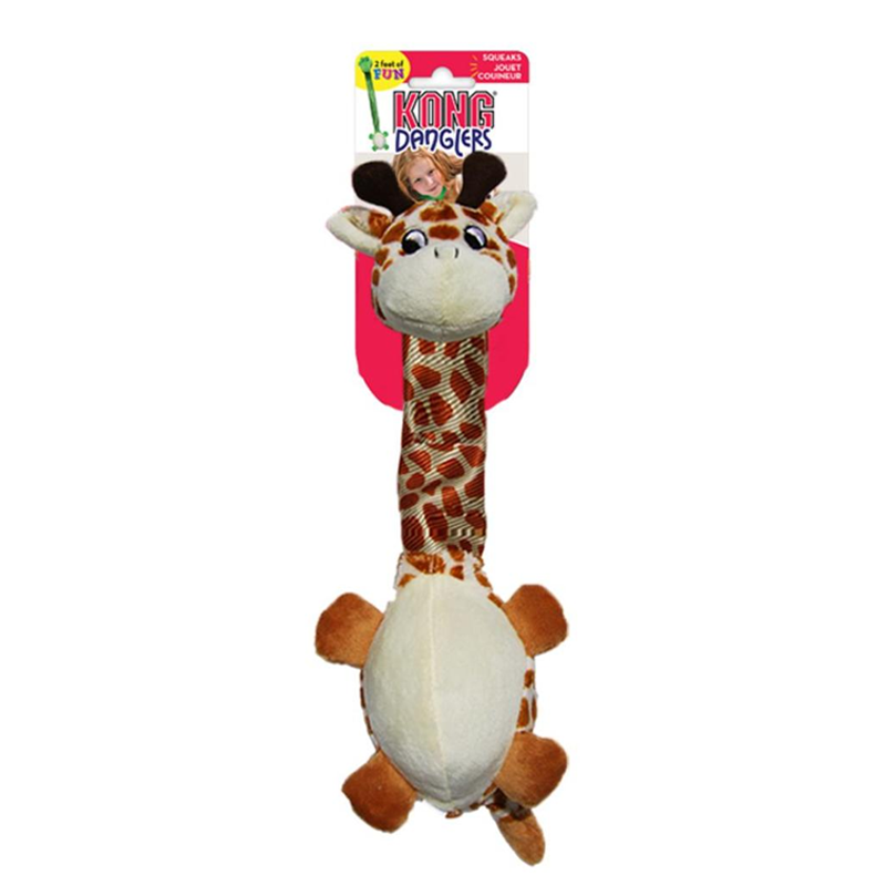 JUGUETE KONG DANGLER JIRAFA