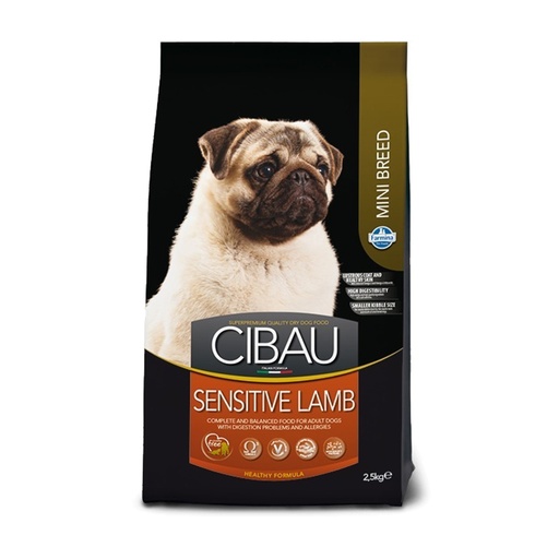 [CI8047555] CIBAU ADULT SENSITIVE LAMB MINI 3 KG