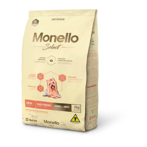[701701] MONELLO DOG ADULTO RAZA PEQUE—A 7KG (BLANCO/NARANJA)