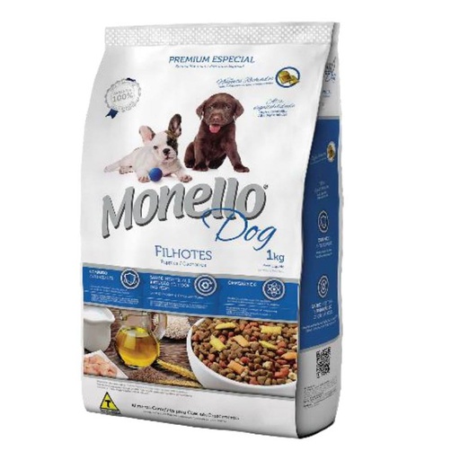 [701718] MONELLO DOG CACHORRO 7 KG (BLANCO/AZUL)