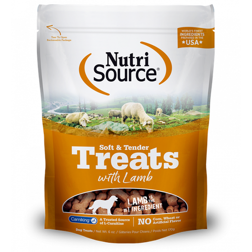 [BTD029] NUTRISOURCE SOFT & TENDER CORDERO TREATS