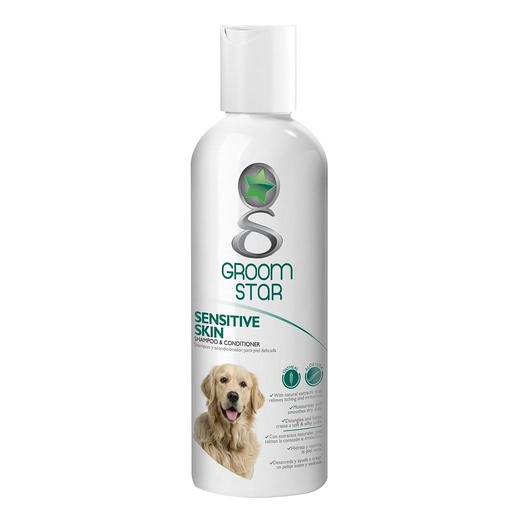 [VET010501] SHAMPOO GROOM STAR AVENA Y ALOE 480 ML 