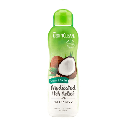 [8020] SHAMPOO TROPICLEAN MEDICADO AVENA & COCO