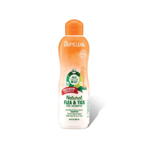 [8042] SHAMPOO TROPICLEAN FLEA & TICK 