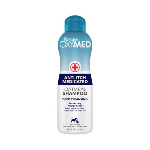 [8036] SHAMPOO TROPICLEAN OXYMED HYPOALLERGENIC 