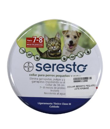 [2817] COLLAR ANTIPULGAS SERESTO PERROS PEQ Y GATOS 
