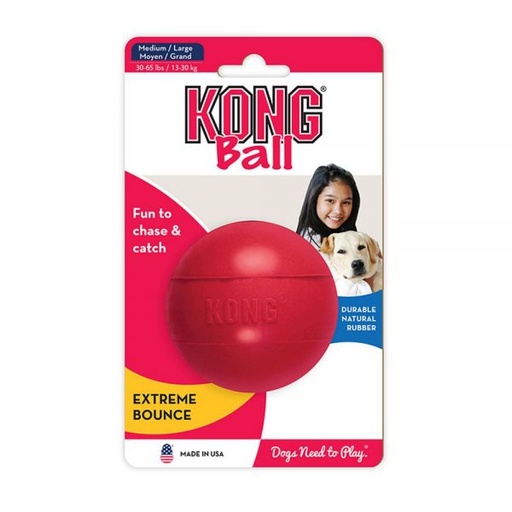 [518112] JUGUETE KONG BALL ROJO M/L